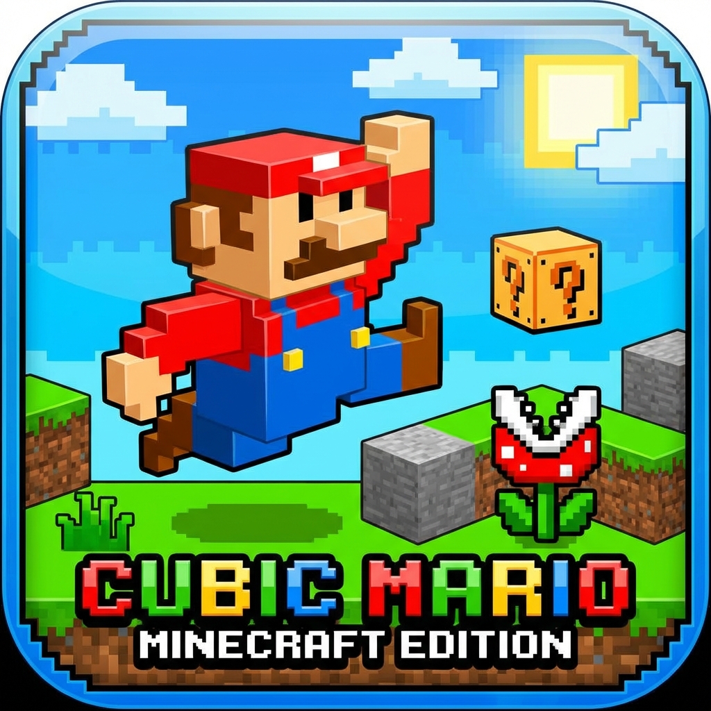 Minecraft Mario